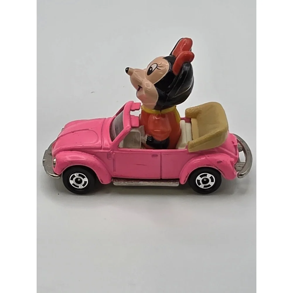 Tomy Walt Disney Minnie Mouse VW Beetle, Mickey Mouse Loader Truck
